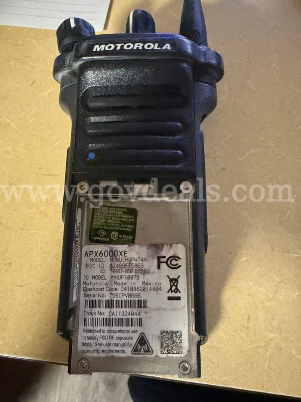 Motorola APX6000XE