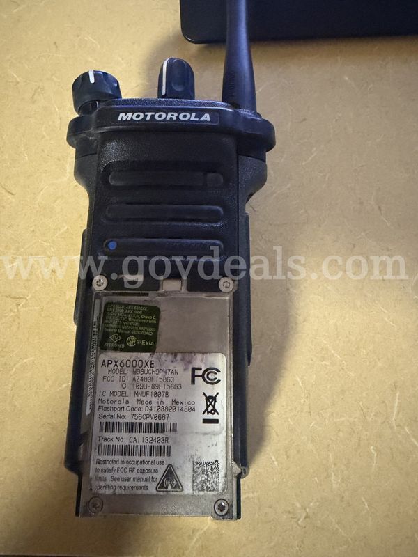 Motorola APX6000XE