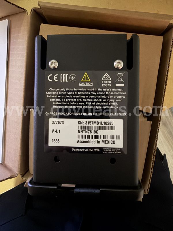 Brand New Never Used Motorola Impres 2 Vehicle Mount/Charger set of 2 with bracket and wiring kit.
