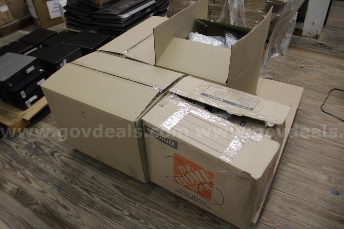 Quantity 61 (keyboards, mouse and power cords)