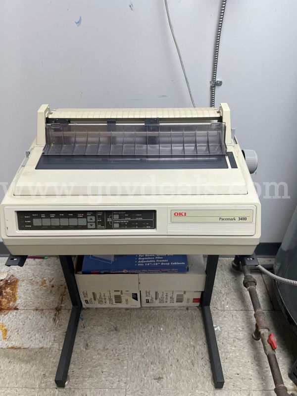 Oki Pacemark 3410 Dot Matrix Printer