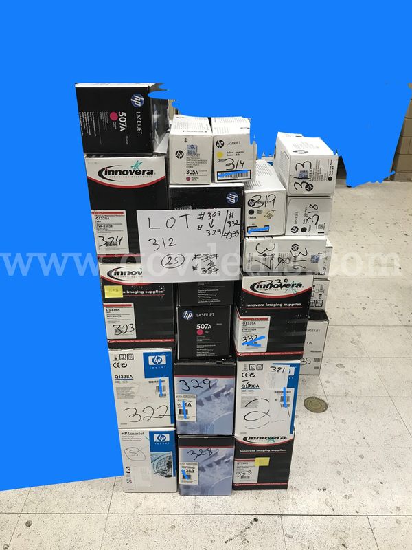 (19) Assorted HP  Laserjet Toner Cartridges