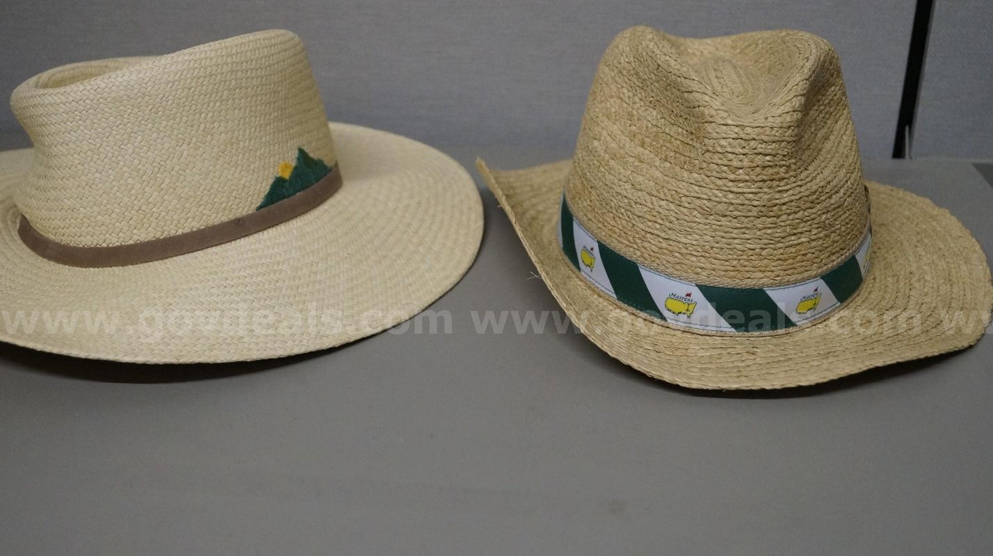 2 straw hats