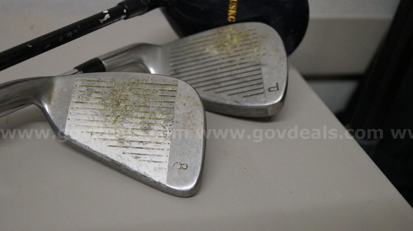 3 golf clubs