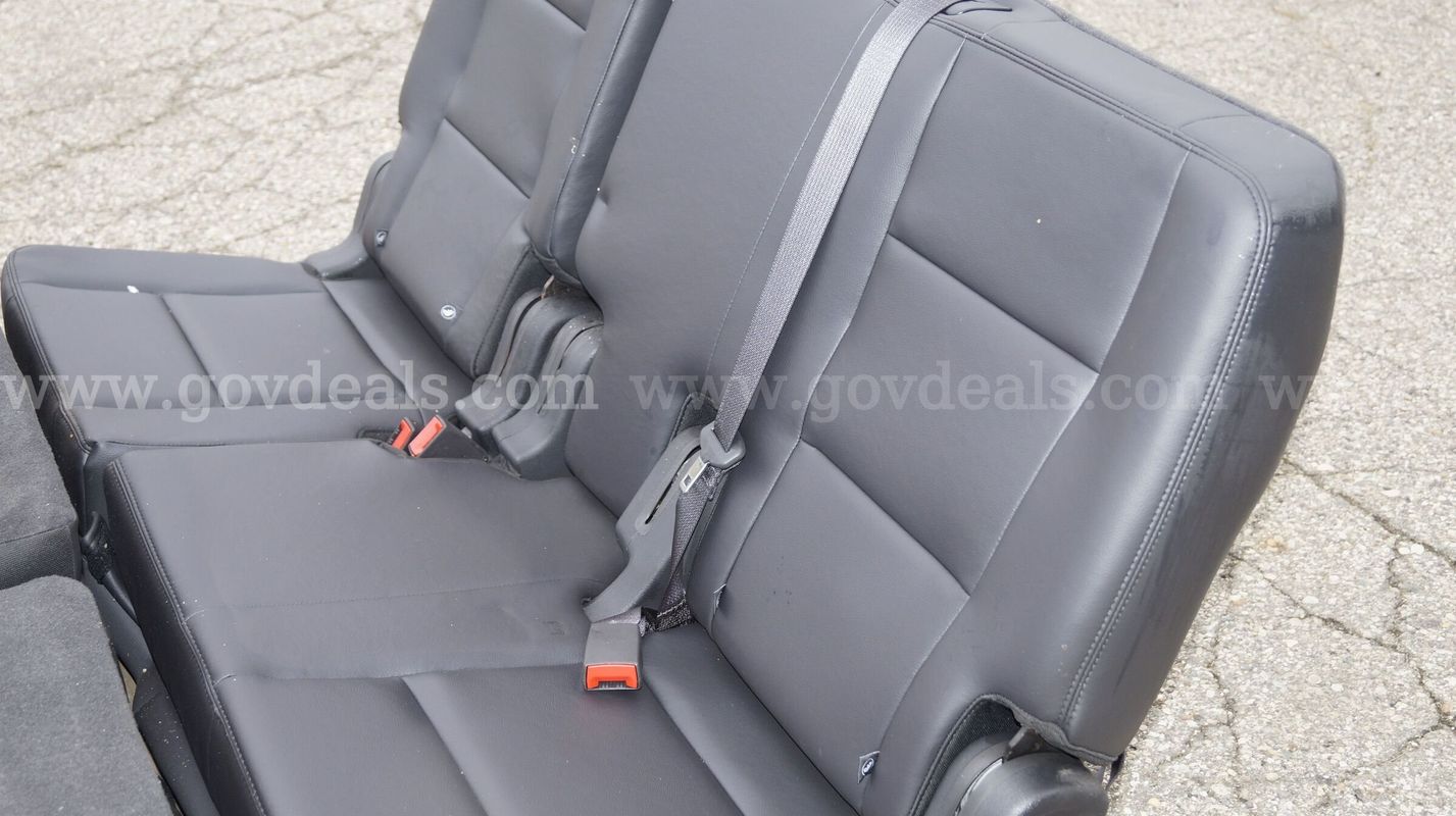 rear bench seats for 2014 Ford Police Interceptor Utility Vehicle with interior panels