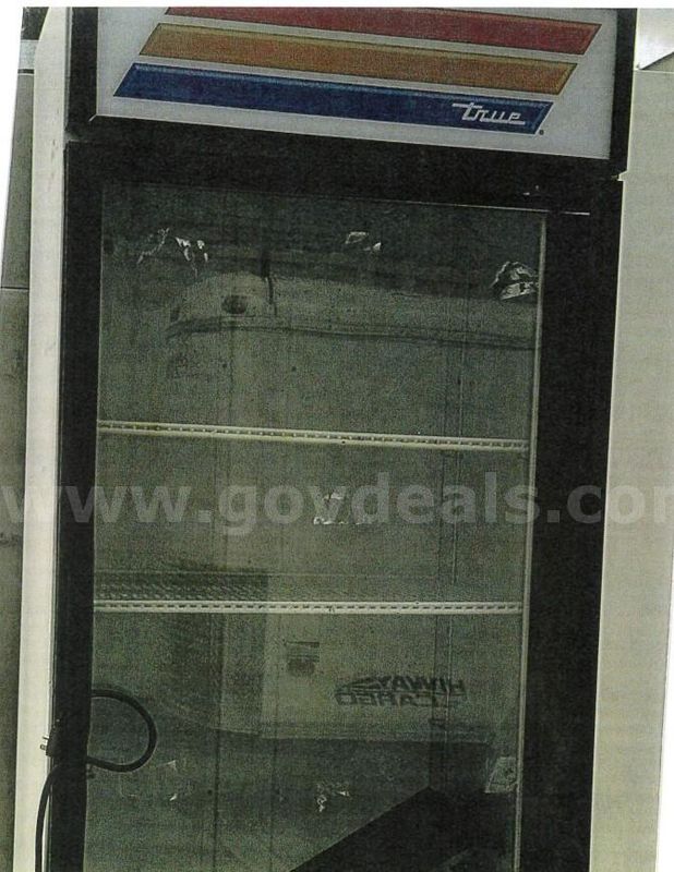 Display Refrigerator; Single Door