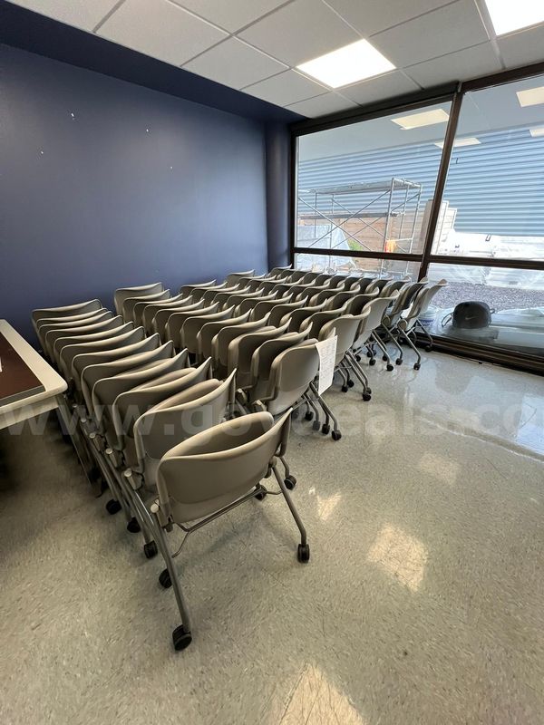 Large Lot of Nesting Chairs