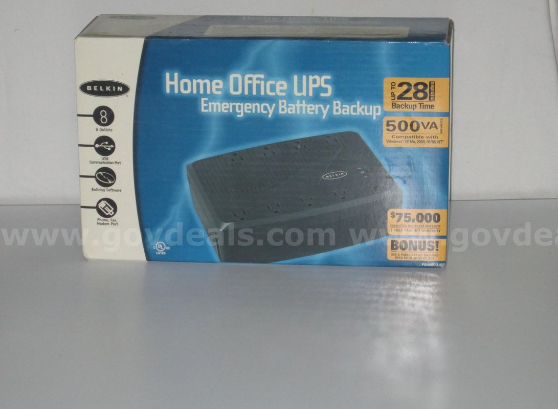 Home Office Emergency Battery Backup