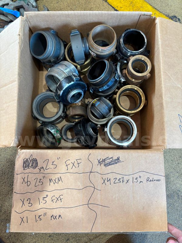 LOT OF HOSE ADAPTERS