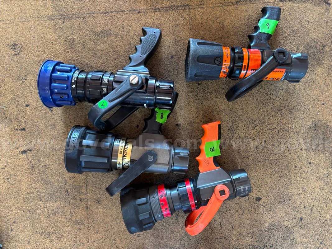 x4 1.5" Fire Nozzles 6,7,8,10