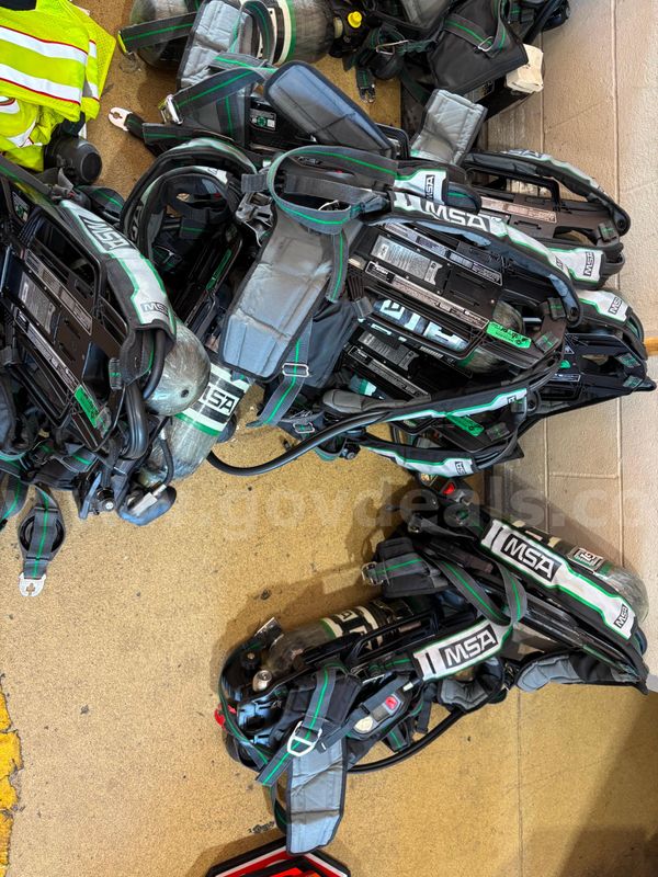 MSA G1 SCBA Packs and Bottles