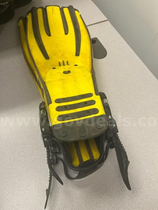 Scuba-Backpack and Fins