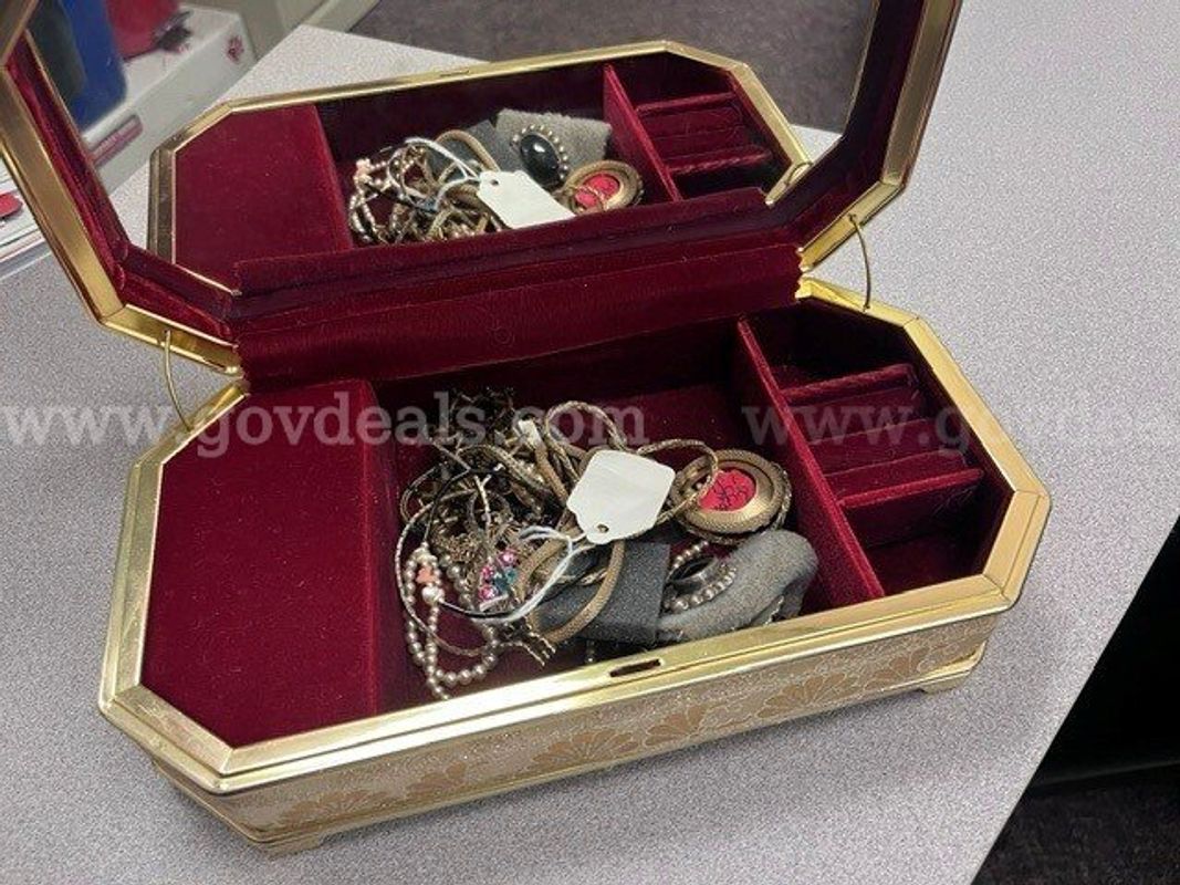 two jewelry music boxes